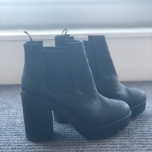 H&M Divided Platform Booties